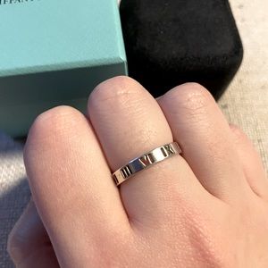 Tiffany&Co Silver Altus Ring Sz 7